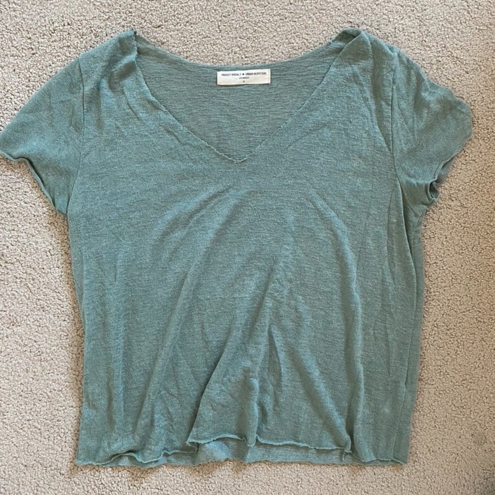 Urban Outfitters Project Social Tee - Green